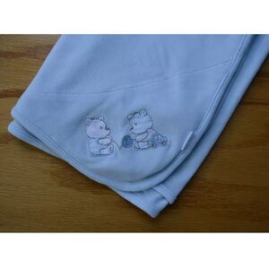 Little Me Light Blue Teddy Bear Baby Blanket Ball Toy Car